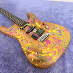 ラウFERNANDES ペイントアート ストラトタイプ エレキギター ラウ様専用FERNANDES ペイントアート ストラトタイプ エレキギター