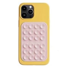 OCTOBUDDY シリコン吸引携帯電話ケース 粘着マウント