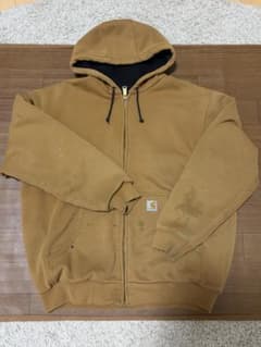 Carhart カーハート J149 BRN 裏サーマルジップパーカーブラウンのサムネイル