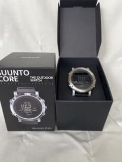 【美品】 SUUNTO CORE Brushed Steel （箱・説明書付） 美品】 SUUNTO CORE Brushed Steel （箱・説明書付） - メルカリ