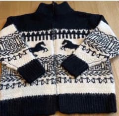 新品 JOHNBULL ジョンブル カウチン ブラック - メルカリ