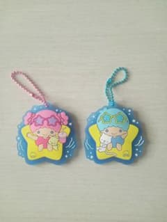 산리오 캐릭터즈 푹신한 라바마스구미 7 키키 & 라라 세트