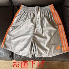 adidasサッカー半パンのサムネイル