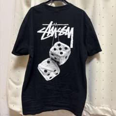 ステューシー FUZZY DICE STUSSY Tシャツ黒ダイス XLサイズ - メルカリ
