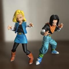 Hgドラゴンボール人造人間18号・17号 フィギュアセット - メルカリ