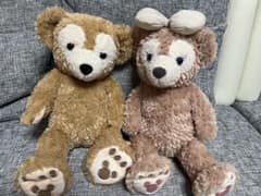【2点セット】ダッフィー シェリーメイ ぬいぐるみ 正規品 Sサイズのサムネイル