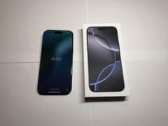 Apple iPhone 16 Pro Max ブラックチタニウム 本体のサムネイル