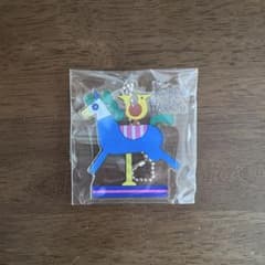 非売品　KOBE HANKYU メリーゴーランド アクリルキーホルダー　寺田順三のサムネイル
