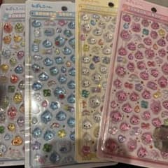 と*ー様 しずくちゃん BONBON DROP miniシール 4枚セットのサムネイル