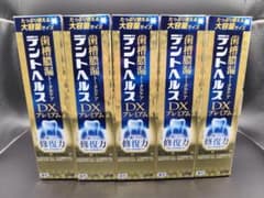 送料無料 デントヘルス DXプレミアム 120g×5箱 薬用歯磨き粉 新品 
