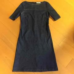 メイソングレイ デニムワンピース 美品 送料込のサムネイル
