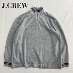 90s USA製 J.CREW 巨人タグ ハーフジップ パイルスウェット M - メルカリ