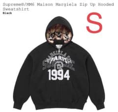 【専用】Supreme MM6 MaisonMargiela zip up Supreme MM6 Maison Margiela Zip Up Hooded Sweatshirt Black