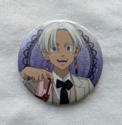 東京リベンジャーズ 中外鉱業 グリッター缶バッジ 黒川イザナ - メルカリ