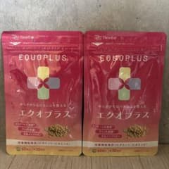 2袋　EQUOPLUS エクオプラス 60粒 約30日分　エクオールのサムネイル