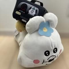 んぽちゃむ　おぱんちゅ　救出ぬいぐるみティッシュケース　ねんねBIGぬいぐるみ