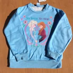 Disney エルサ アナ トレーナー 120　プリンセス　トップス　裏起毛のサムネイル