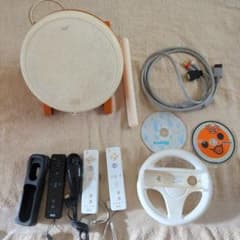 Nintendo Wii 周辺機器 ソフトセット　ジャンク品のサムネイル