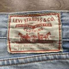 LEVIS 701 ライトブルーデニムのサムネイル