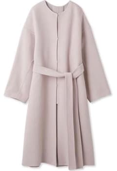 値下　FRAY I.D フレイアイディー カシミヤ混BALLIリバーコートピンク 値下 FRAY I.D フレイアイディー カシミヤ混BALLIリバーコートピンク