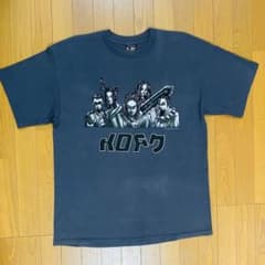 KORN vintage90's Tシャツ　giant製　M 90s ビンテージ KORN Tシャツ Giantタグ グレー XL - メルカリ