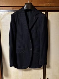 ラ*ン様 Sartoria Partenopea パルテノペア ネイビー スーツ ラ*ン様 Sartoria Partenopea パルテノペア ネイビー スーツ - メルカリ