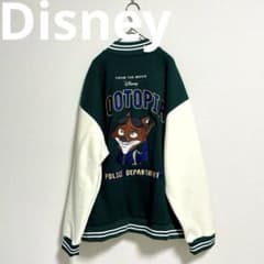 新品未使用】ディズニー ズートピア スタジャン LL ジャケット