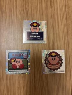 星のカービィ 阪急電車 　非売品　ホログラムシール 3枚セットのサムネイル