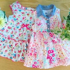 １歳前後☆ワンピース２枚セットのサムネイル