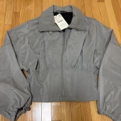 ZARA ジップアップ ジャケット グレー Sのサムネイル