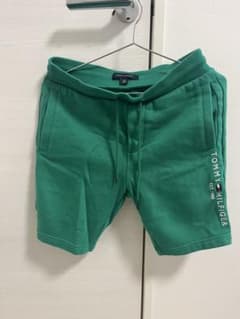 TOMMY HILFIGER スウェットショートパンツ グリーン XSのサムネイル