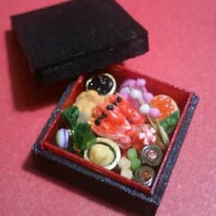 ミニチュアフード おせちのサムネイル