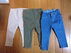 無印良品　パンツ　サイズ80 3本セットのサムネイル