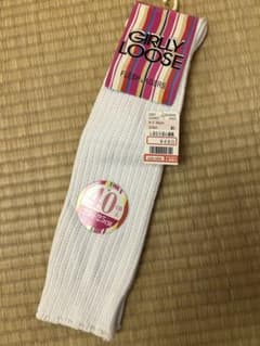GRILY LOOSE フレッシュタイガーズ ソックス 140cm ホワイトのサムネイル