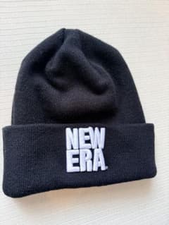 NEW ERA ニューエラ　ニット帽　ブラックのサムネイル