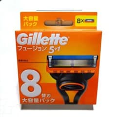 新品】 Gillette フュージョン 5+1 8替刃 大容量パック - メルカリ