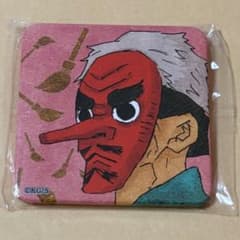 182)鬼滅の刃 鱗滝左近次 アナザーカラー スクエア缶バッジ
