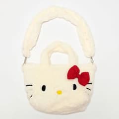 【HELLO KITTY/ハローキティ】ファーショルダーバッグ ミニトートバッグ