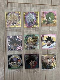 ドラゴンボールウエハースシール9枚セットのサムネイル
