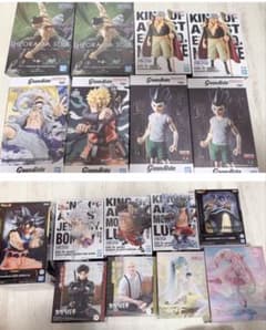ワンピース　ドラゴンボール　ハンターハンター　カグラバチ　ミク等　ニカ　計17点 ワンピース ドラゴンボール ハンターハンター カグラバチ ミク等 ニカ