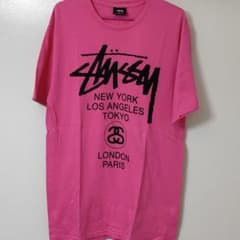 STUSSY ステューシー ピンク Tシャツのサムネイル