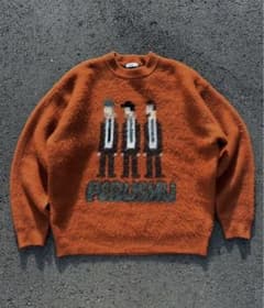 perushu モヘヤアライクピクセルおじニットのサムネイル