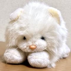 レア　YOSHITOKU 吉徳 ねこ ネコ　白猫　ぬいぐるみ 昭和レトロ 日本製 m72644460726_1.jpg?1755148338
