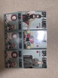 SPY × FAMILY 1.2.3 권 3 권 세트 클리어 케이스 포함