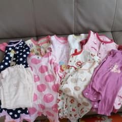 Minaさん専用　女の子用　ロンパース10点セットのサムネイル