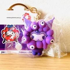 クロミ4点セット　キーホルダー　推し・モノクロ・ミャクミャクカラー　ステッカー サンリオミャクミャクコラボ 推しカラー キーホルダー クロミ