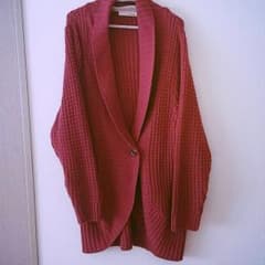 ロングカーディガン　Lのサムネイル