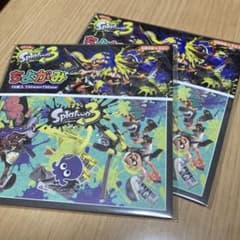 Splatoon 3 Chiyogami (decorative paper), 16 sheets per pack, 2-pack set