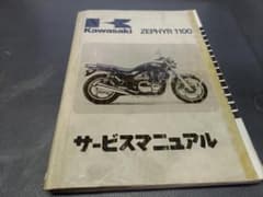 ZEPHYR 1100 サービスマニュアル （初版）のサムネイル
