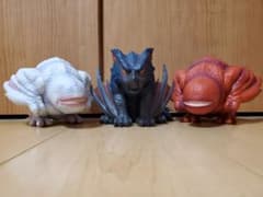 モンスターハンター 鎮座獣 フルフル ナルガクルガ フィギュア